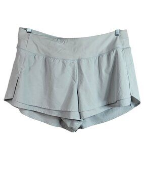 Calia Women Kick It Up Performance Short Blue Large Brief Liner Wide Waistband